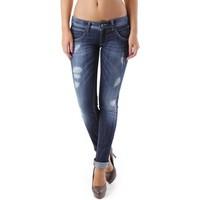 525 GR_68453 women\'s Skinny Jeans in blue