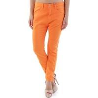 525 GR_67693 women\'s Trousers in orange