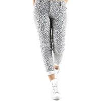 525 GR_71660 women\'s Trousers in white