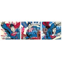 53x 158cm Superman Pop Art Triptych Door Poster