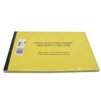 532P Gas Safe® Landlords Gas Safety Record Pad of 50