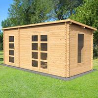 5.4m x 2.5m Ketland Log Cabin