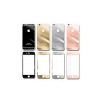 55sse iphone tempered glass mirror front and back screen protector