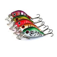 5.5cm 8g/Pcs Rock Lures Bait Fishing Plastic Hard Lure Bionic Lure 8# Hocks 5 Pcs/set