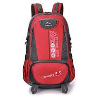 55 L Rucksack Climbing Leisure Sports Camping Hiking Rain-Proof Dust Proof Breathable Multifunctional