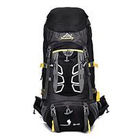 55L L Rucksack Hiking Backpacking Pack External Frame Pack Climbing Traveling Snow Sports Camping HikingWaterproof Wearable