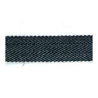 55mm Herringbone Upholstery Webbing Binding Tape Black & White