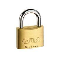 5540hb63 40mm brass padlock 63mm long shackle carded