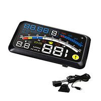 55 inch hud car head up display obd ii eobd interface car styling proj ...