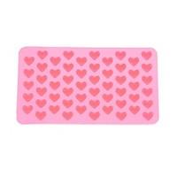 55 slot heart shaped silicone cake biscuit baking mold tray mold bakew ...