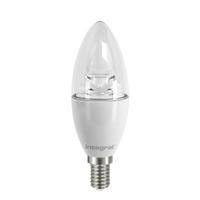 55 watt e14 clear candle 2700k non dim