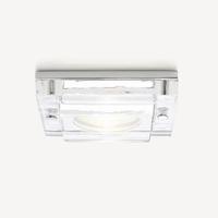 5565 mint square mains voltage halogen bathroom downlight ip65