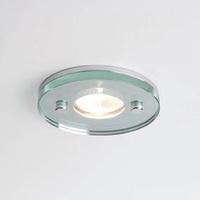 5504 Ice round, mains voltage bathroom Recessed Ceiling downlight, IP65