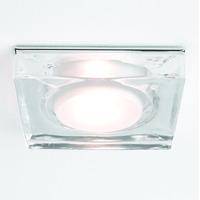 5519 vancouver square ceiling downlight with glass finish