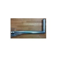 550mm wall mount bracket galvanised steel 55cm