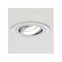 5675 taro round adj brushed aluminium downlight fire rated