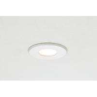 5621 Kamo White Round Ceiling Fire Rated Downlighter