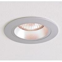 5635 taro round brushed aluminium halogen downlight