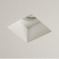 5655 blanco square white downlight