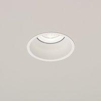 5643 Minima Recessed Ceiling Spot Light In White 230v