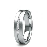 5.60 Studded Flat Profile Mens Diamond Wedding Band