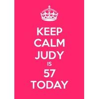 57th Pink | Fifty Seventh Birthday Card