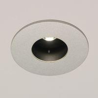 5713 Lenta Fixed Downlight in Painted Silver Finish