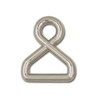 58 nickel plated twist bag strap ring