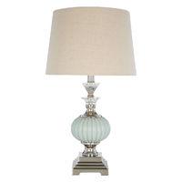 58CM ULYANA TABLE LAMP W NATURAL SHADE