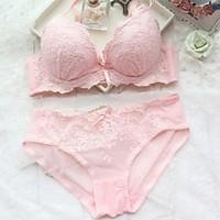 5/8 cup Bras , Push-up/Lace Bras Cotton