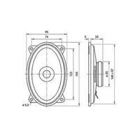 5.9 \" Wideband speaker chassis ...