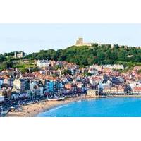 £59 for an overnight stay for two people with a glass of wine on arrival and breakfast, or £79 for two nights at Scarborough Travel & Holiday Lodge - 