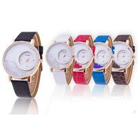 599 instead of 47 for a floating crystal watch 5 colours from fakurma  ...