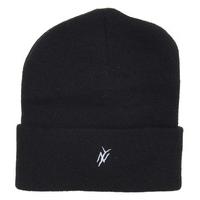 5Boro NY Monogram Beanie - Black