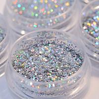 5box2g nail polish powder sequins blend