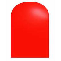 5cm red 100pk modelling balloons