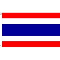 5ft x 3ft Thailand Flag With 2 Eyelets