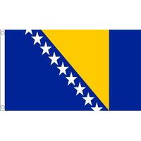 5ft x 3ft Bosnia Flag With 2 Eyelets