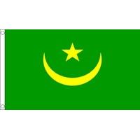 5ft x 3ft Mauritania Flag With 2 Eyelets