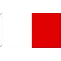 5ft x 3ft white red irish county flag