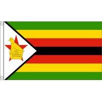 5ft x 3ft Zimbabwe Flag With 2 Eyelets