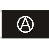 5ft x 3ft Anarchy Sign Flag