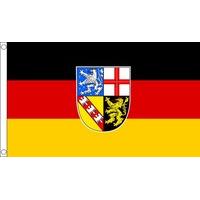 5ft x 3ft Saarland Flag With 2 Eyelets