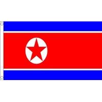 5ft x 3ft North Korea Flag