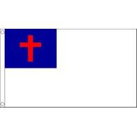 5ft x 3ft christian cross flag