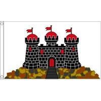 5ft x 3ft Edinburgh Flag With 2 ...