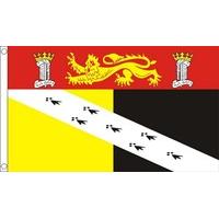 5ft x 3ft Norfolk Flag With 2 Ey...