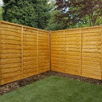 5ft x 6ft lap garden fence panels waltons