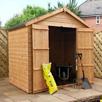 5ft x 7ft select tongue and groove apex double door garden shed walton ...