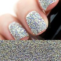 5g/box Micro Mini Beads Gardient Beads Shining Beads 3D Nail Decoration Nail Art Mini Beads